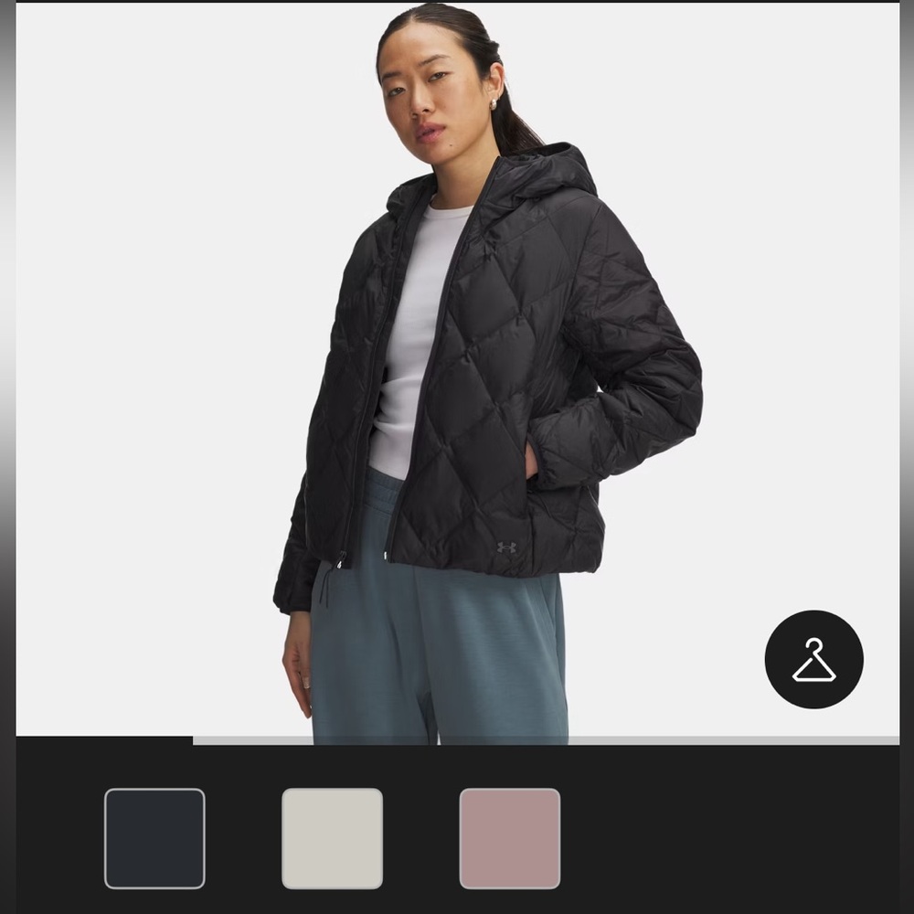 Under Armour Black Legend Down Outerwear